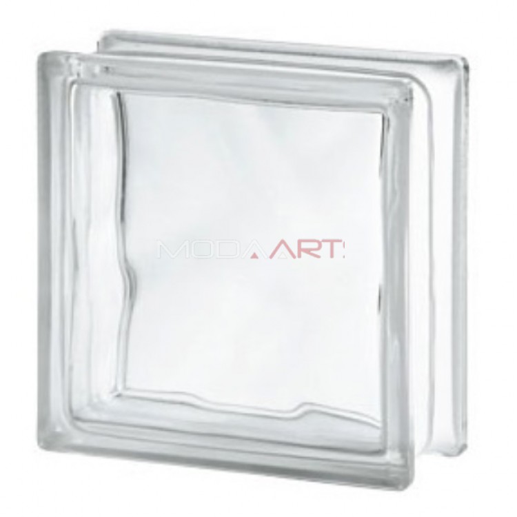 19x19x8cm Şeffaf A.Dalgalı